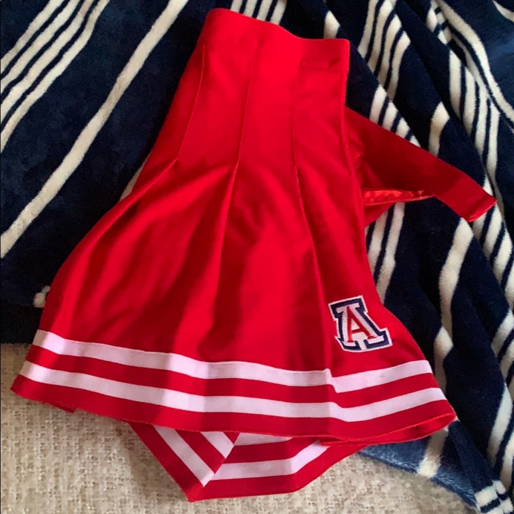 Arizona Wildcats xs cheer skirt for games